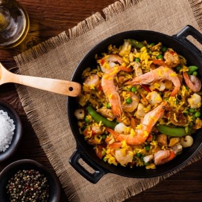 Paella 13.50 € / Personne